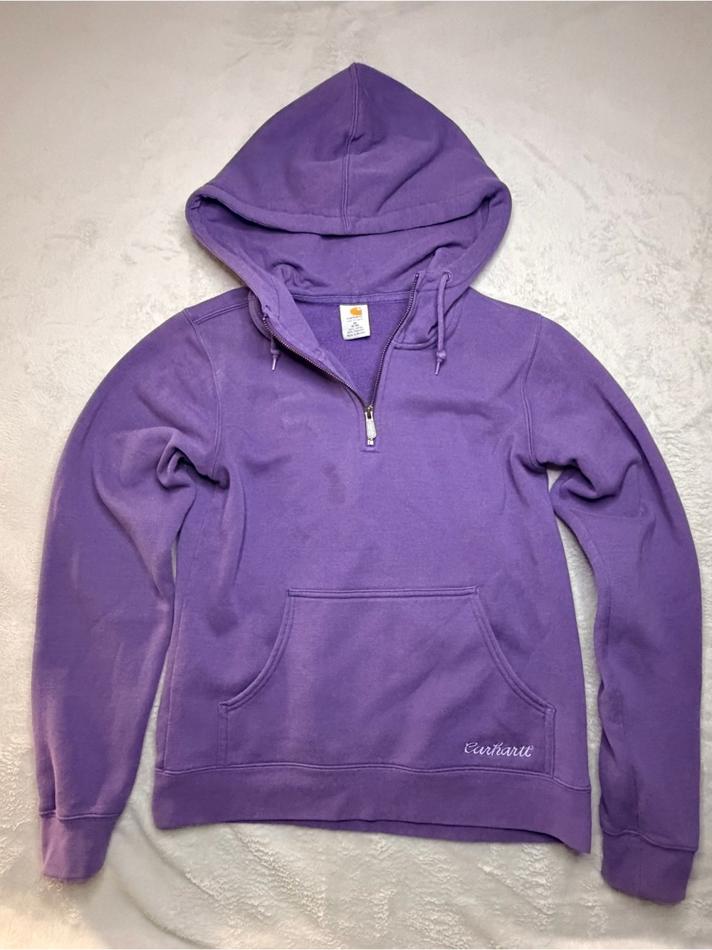 Carhartt Women's Lavender Half-Zip Pullover